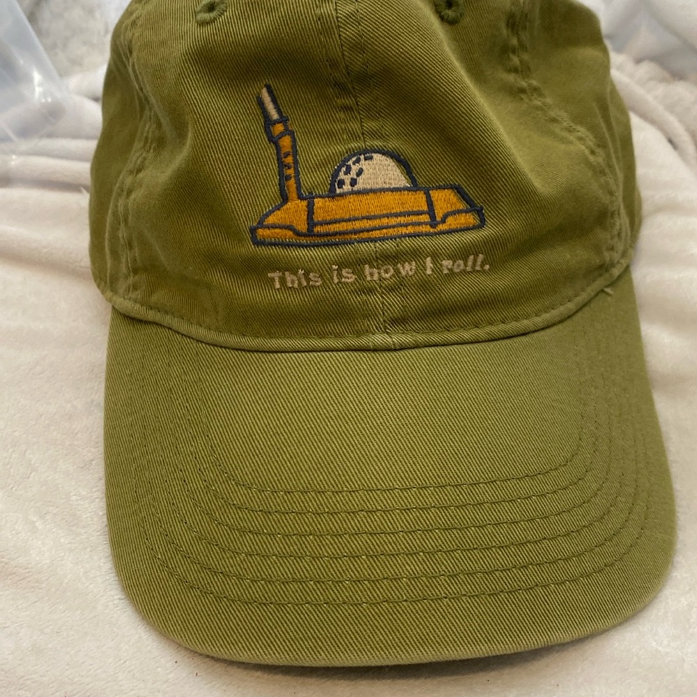 Life is Good this is how I roll golf hat